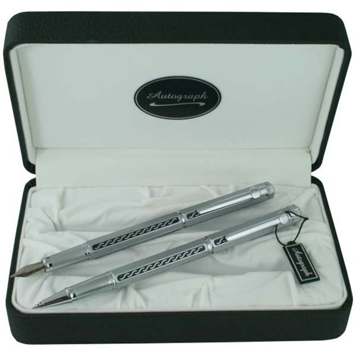 Platinum Fountain & Rollerball Pen Set - Shop Today